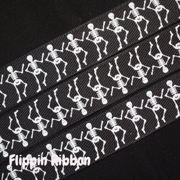 Skeleton Ribbon - Flippin Ribbon