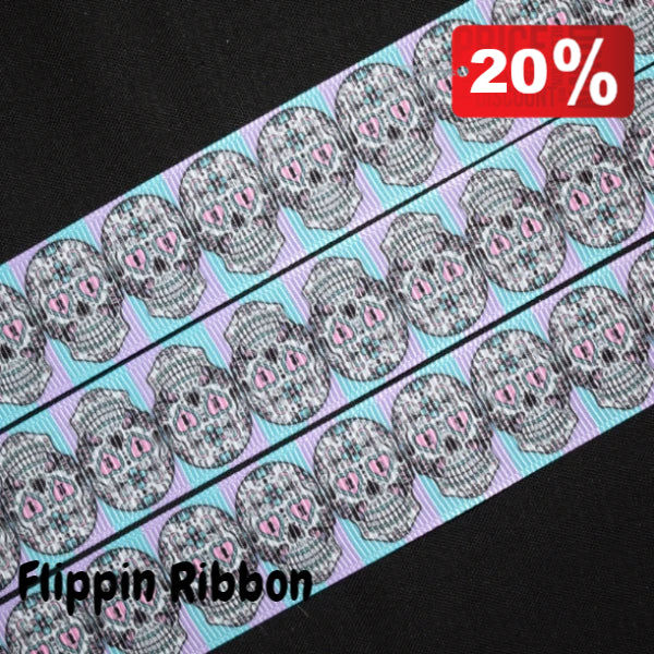 Skull Candy Ribbon - Flippin Ribbon