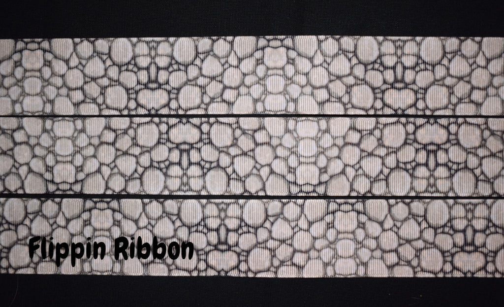 Stone Looking Ribbon - Flippin Ribbon