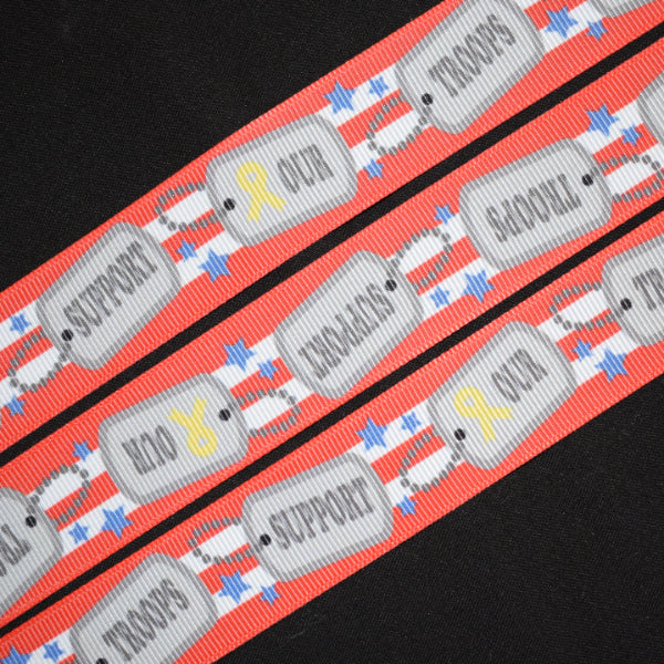 Support Our Troops Ribbon - Flippin Ribbon