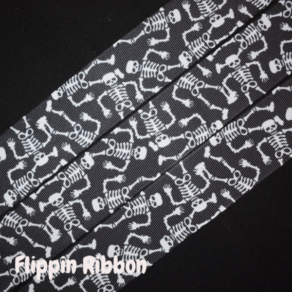 Skeleton Ribbon - Flippin Ribbon 