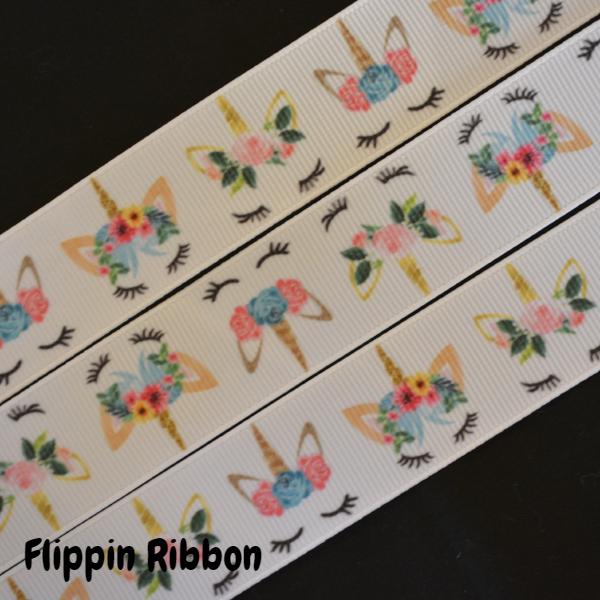 unicorn ribbon - Flippin Ribbon