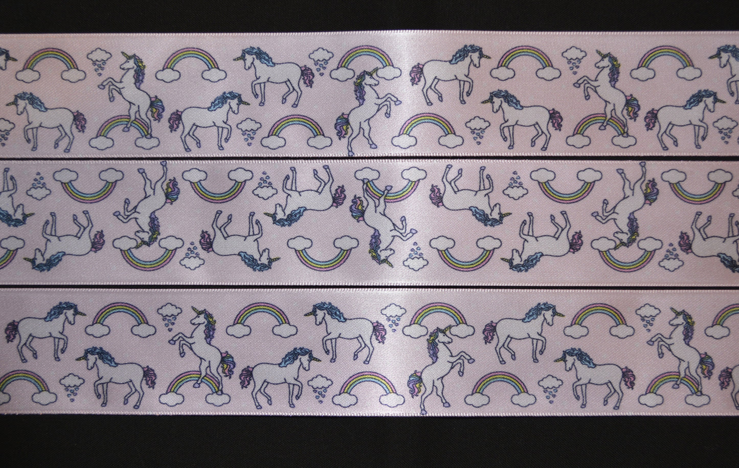 Unicorn and Rainbow RIbbon - Flippin Ribbon