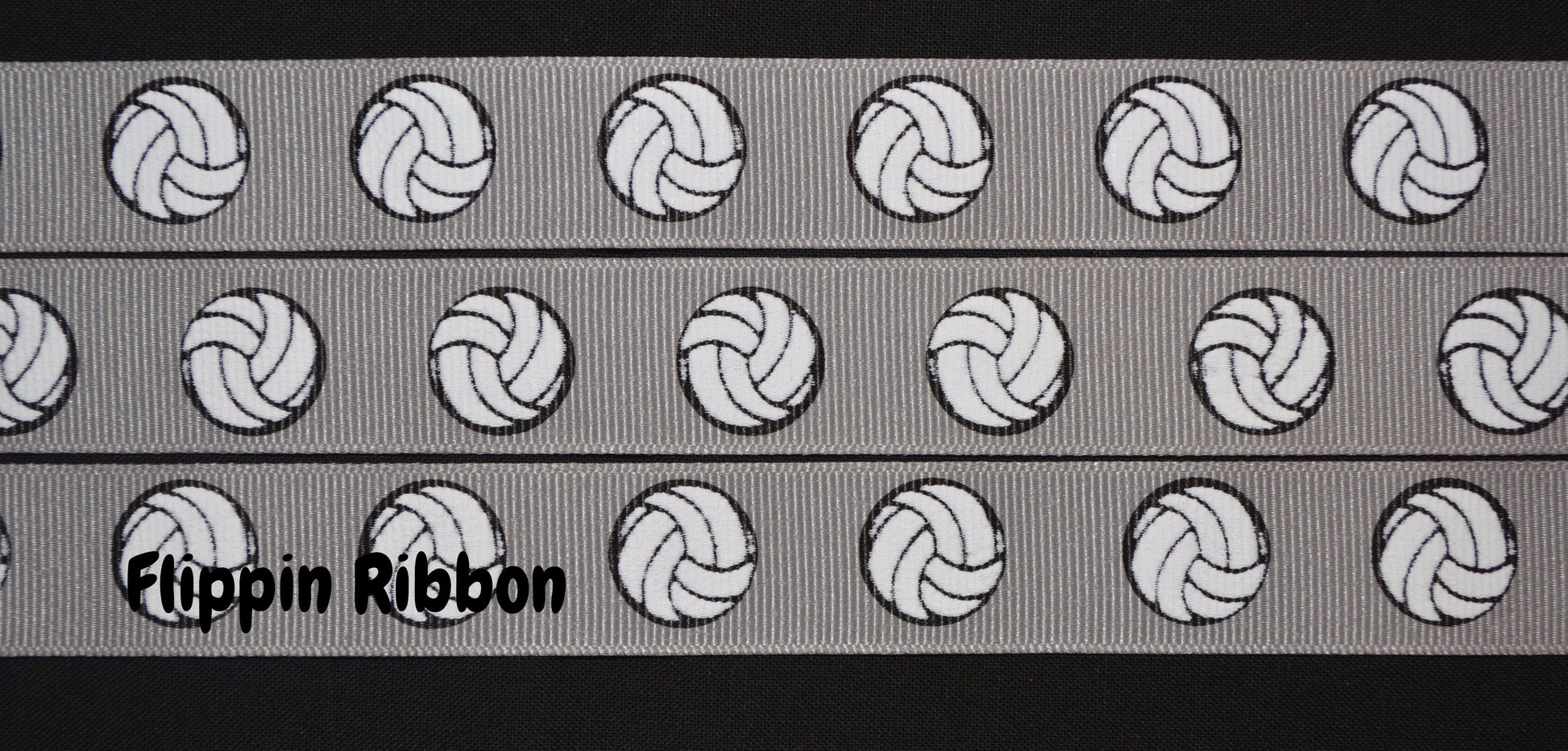grosgrain volleyball ribbon - Flippin Ribbon 
