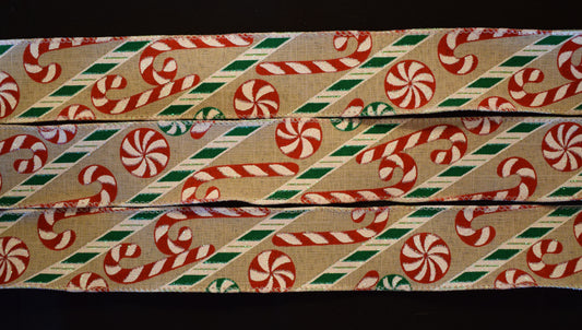 VATIN 100 Yards 1 Wide Christmas Ribbon Holiday Printed Grosgrain