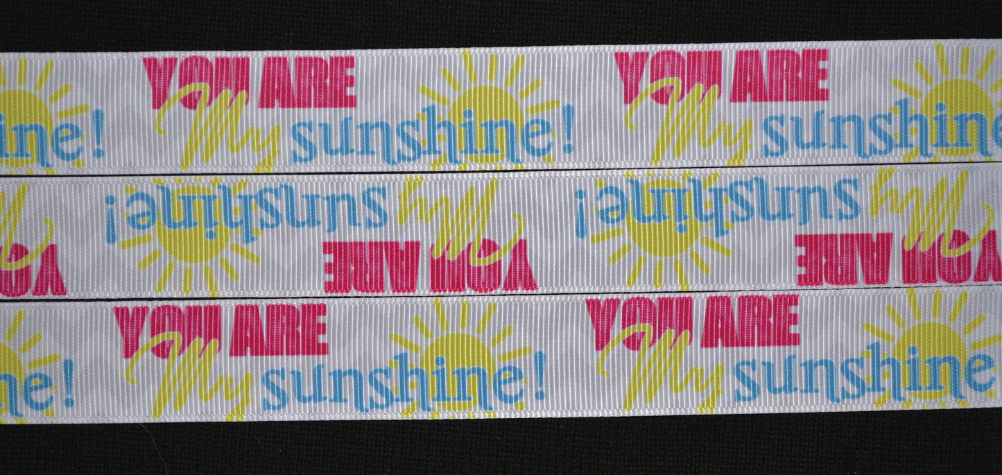 You Are My Sunshine Ribbon - Flippin Ribbon
